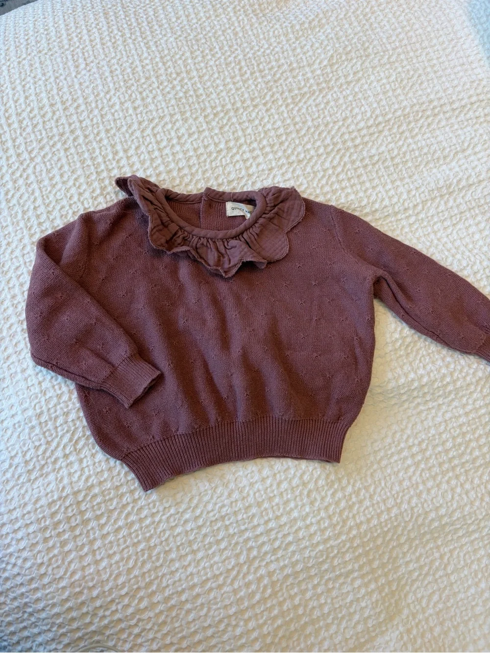 Quincy Mae 6-12 month toddler sweater